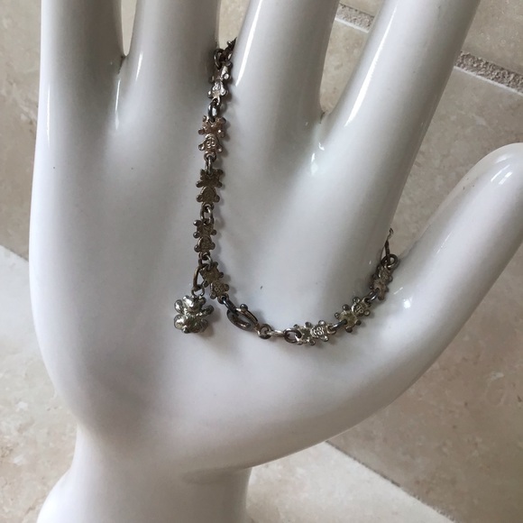 Girls Silver 925 Bear Design Link Bracelet - Picture 11 of 15